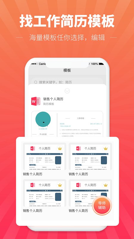 迅编简历模板最新版