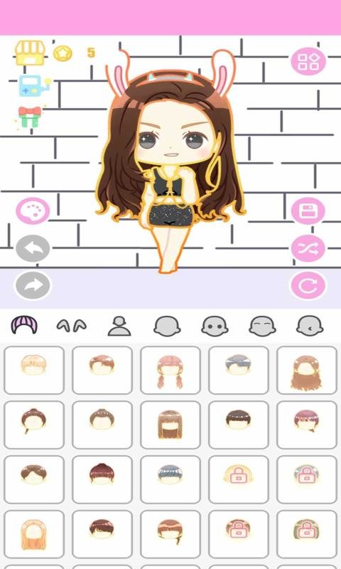 动漫女孩换装中文版 动漫女孩换装游戏下载
