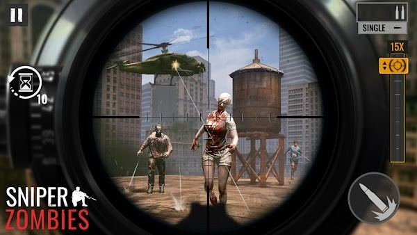 狙击手僵尸3d杀死射击游戏(sniper zombies)