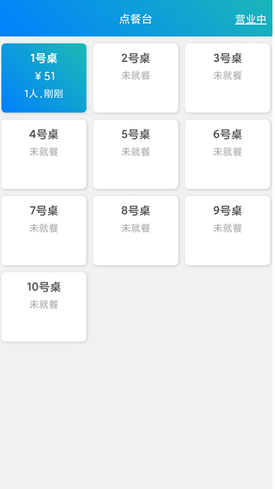 简易云点餐软件