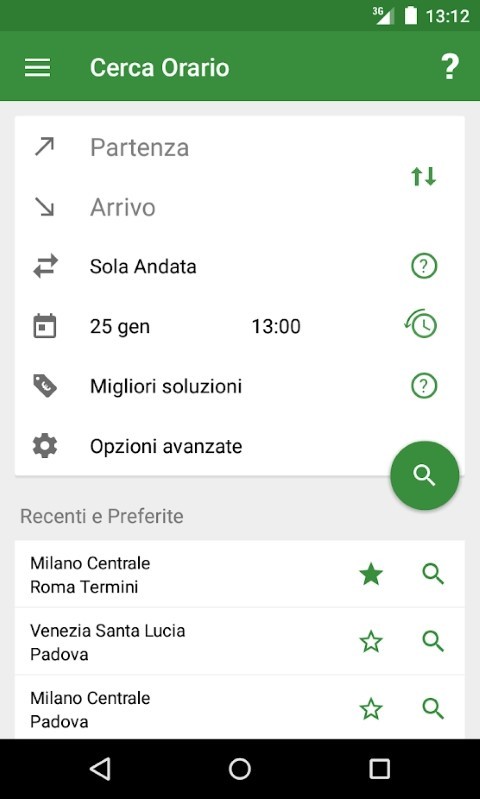 意大利火车时刻表app