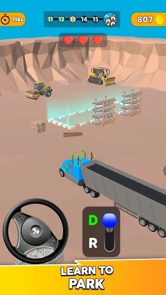 货车停车场最新版(cargo truck parking)