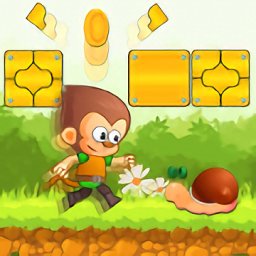 猴子森林探险游戏(super kong jumper)