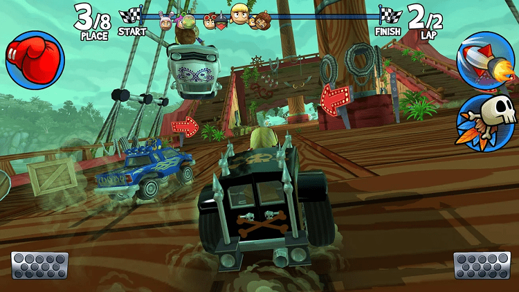 沙滩车竞速2最新版本无限钻石(bb racing2)