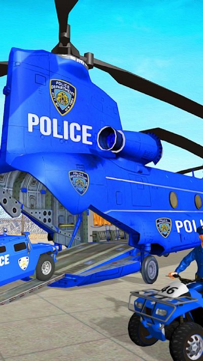 警察运输卡车3d手机游戏