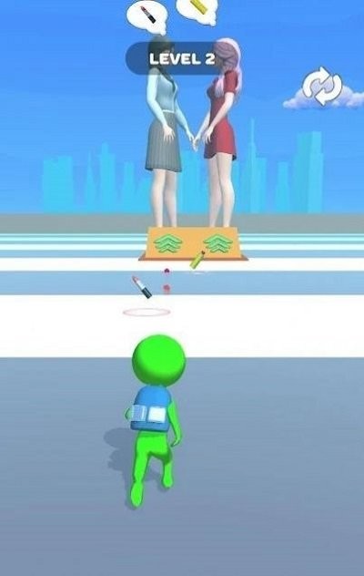 女巨人化妆游戏(giant women)