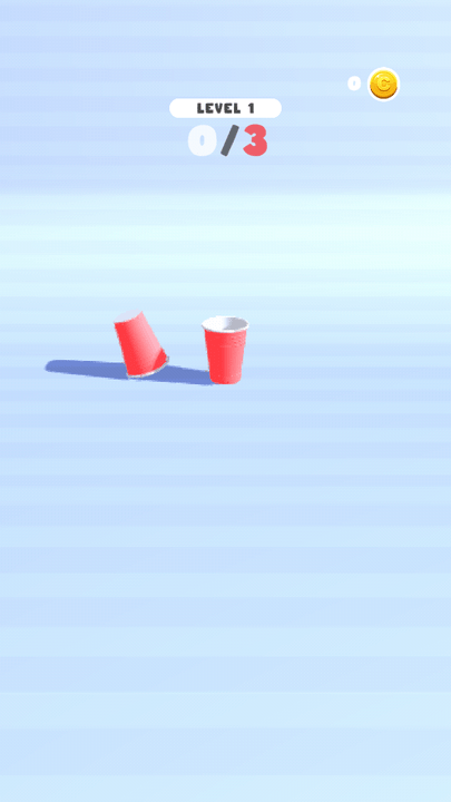 纸杯叠叠乐小游戏(cup stacks)