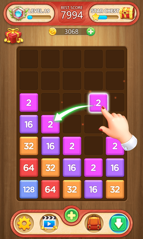 合并块拼图游戏(merge block puzzle)