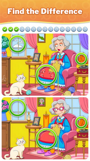 找到异常游戏(Find Differences)