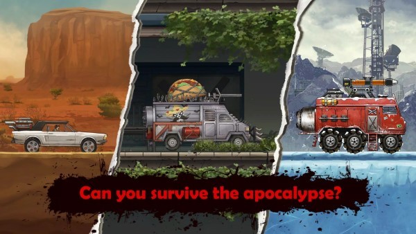战车撞僵尸地牢游戏(Earn to Die Rogue)