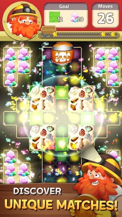 宝石地雷2游戏(jewels mine2)