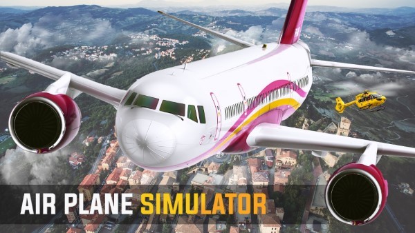 飞行员模拟器3d游戏(flight sim)