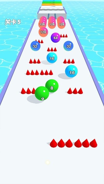 2048撞个球游戏