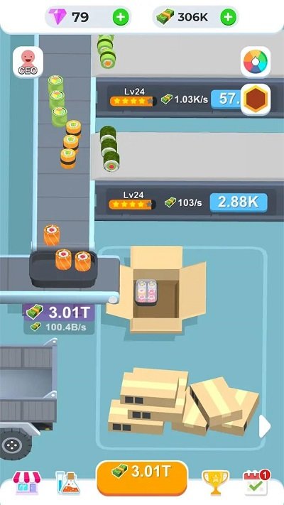 我的寿司工厂游戏