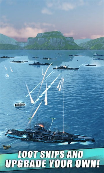 放置舰队战舰射击最新版(Idle Fleet: Warship Shooter)