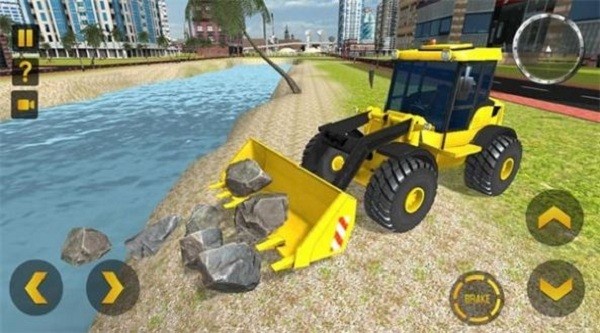 专业挖掘机模拟器游戏(excavator)