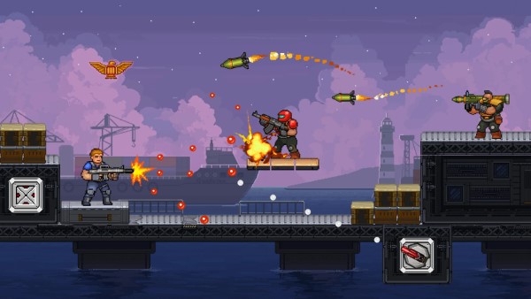 枪支力量魂斗罗游戏(gun force)