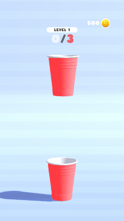 纸杯叠叠乐小游戏(cup stacks)