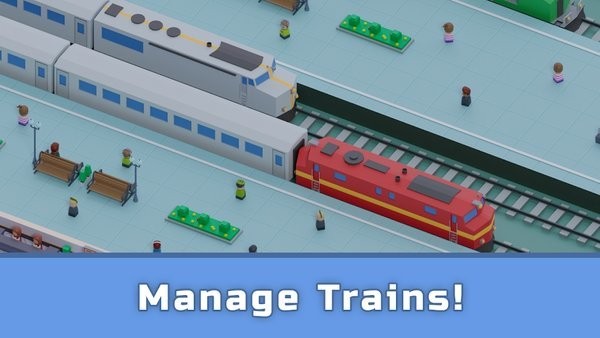 闲置列车帝国大亨最新版(idle train empire tycoon)