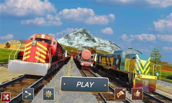 城市动车司机3d手机版(real train driving)