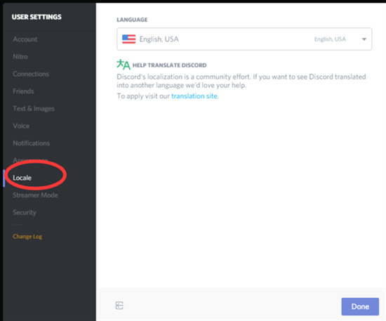 discord怎么设置中文