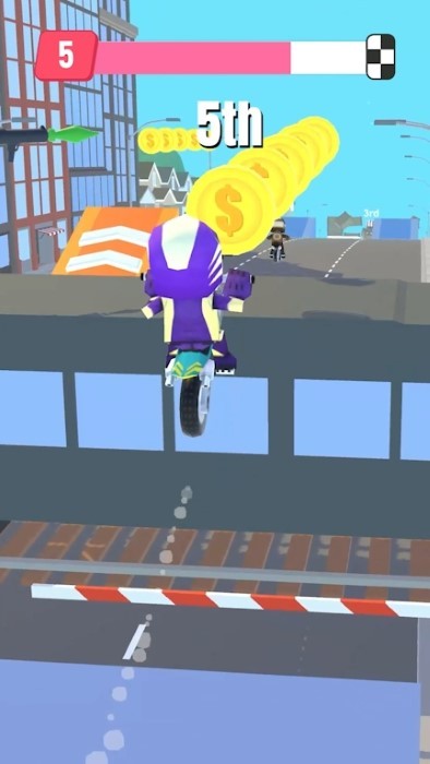 摩托拉什赛车游戏(moto rush racing)