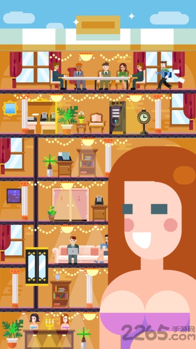 恶搞爬楼手机游戏