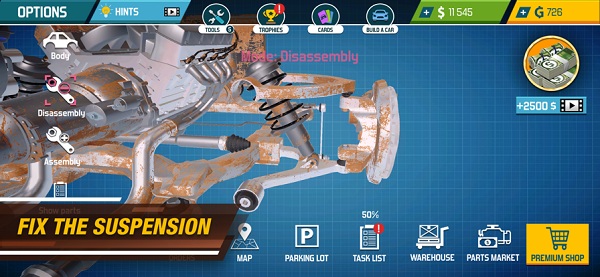 汽车修理工模拟器2024手机版(CMS - Car Mechanic Simulator)