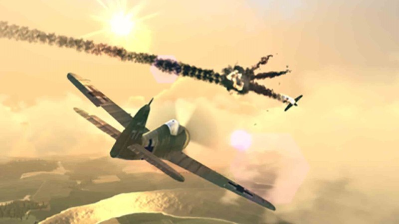 真实空中飞机游戏