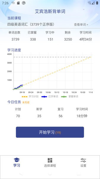 艾宾浩斯背单词app