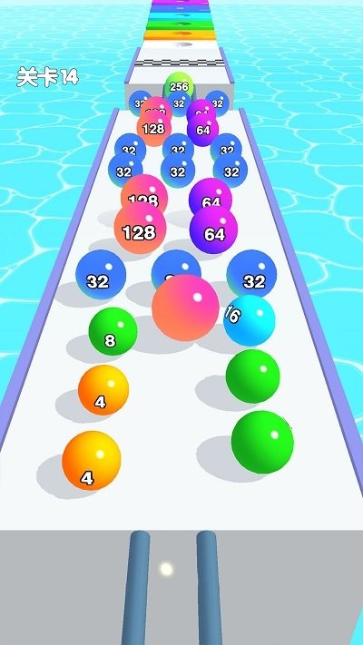 2048撞个球游戏