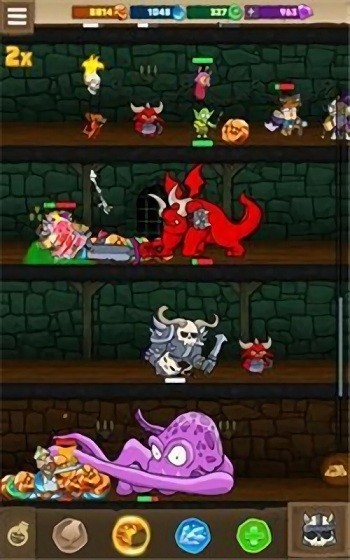 闲置的地牢英雄游戏(idle dungeon heroes)
