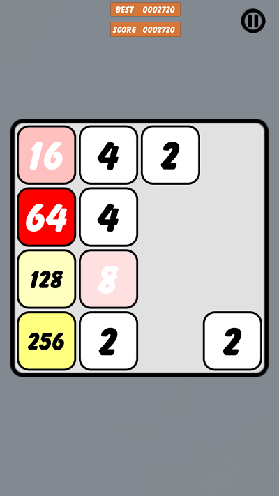 趣味2048游戏