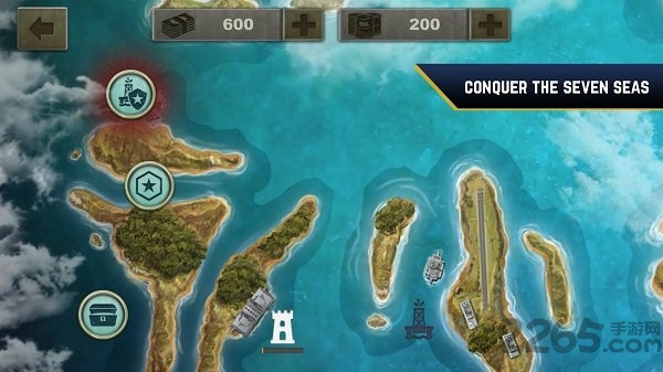 敌方水域潜艇与战舰手机版