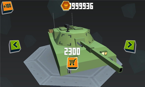 立方坦克闪电战3d游戏(cube tanks blitz war 3d)