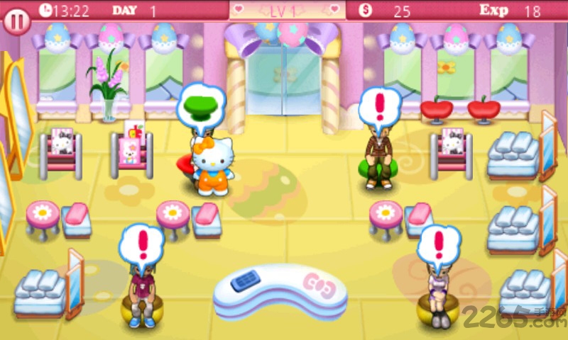 hello kitty美容院游戏