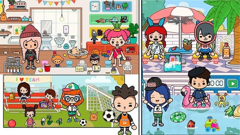 迷你小镇巴士城市游戏