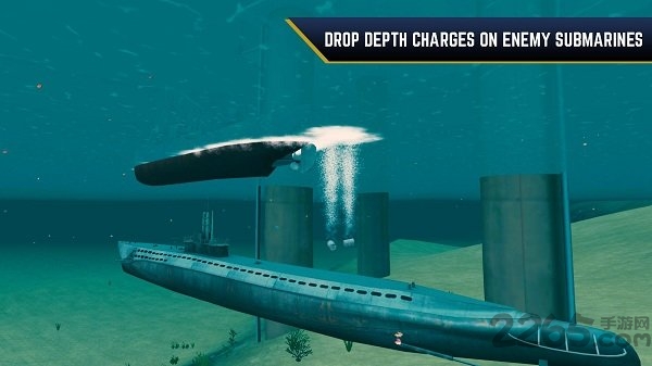 敌方水域潜艇与战舰手机版