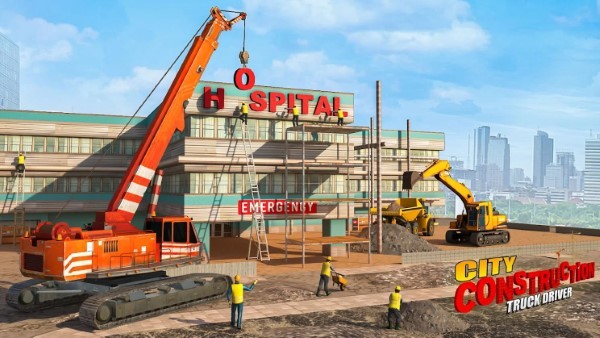 城市建设卡车司机游戏