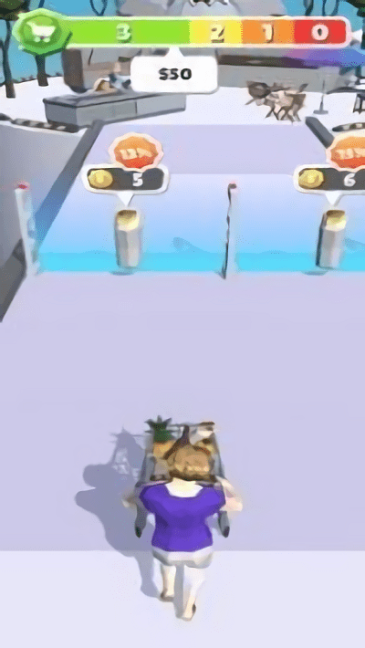购物奔跑游戏(shopping rush)