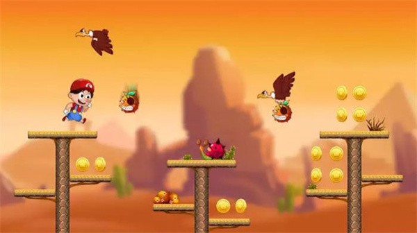超级兄弟快跑游戏(super bros run)
