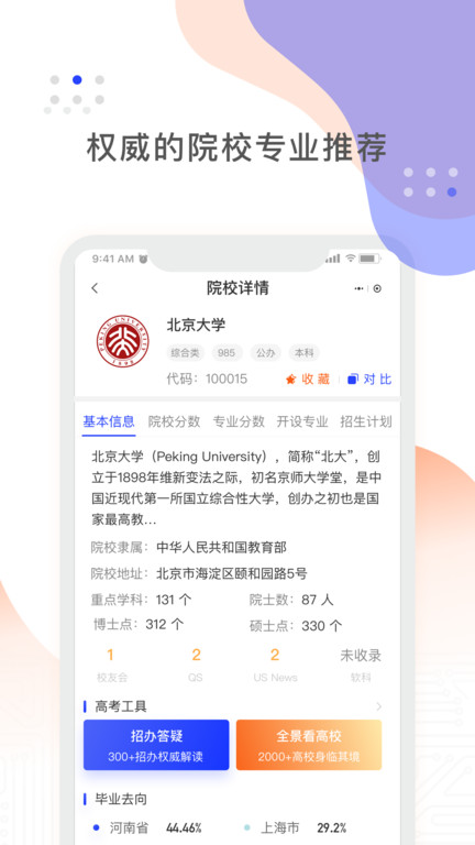 山东高考志愿一点通