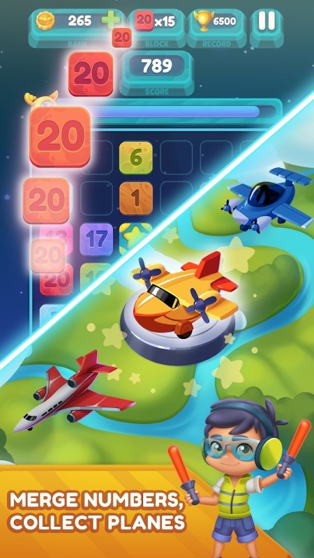 2048飞机拼图游戏 2048飞机拼图手游下载