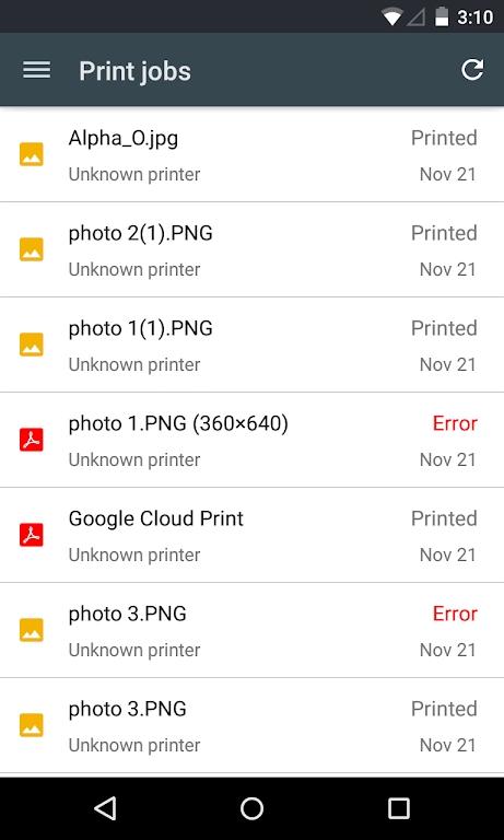 google云打印app