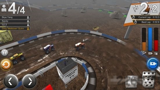 大脚卡车竞速场汉化版 大脚卡车竞速场游戏下载