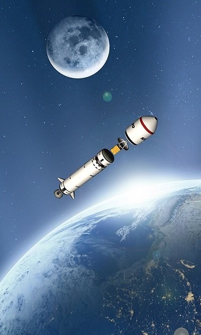火箭遨游太空模拟游戏