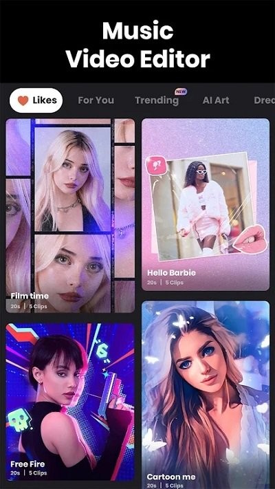 video editor with music手机版