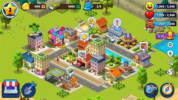 乡村城市城镇建设最新版(vollage city town building sim)