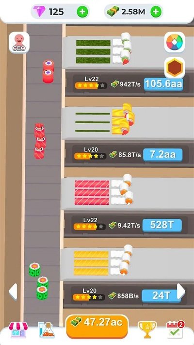 我的寿司工厂游戏