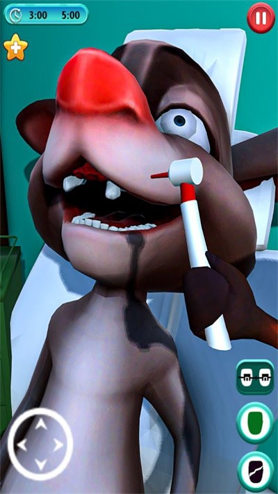 牙科医生动物医院游戏